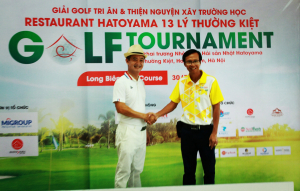 Golf Việt tham dự và bảo trợ thông tin giải Golf ra mắt nhà hàng Hatoyama